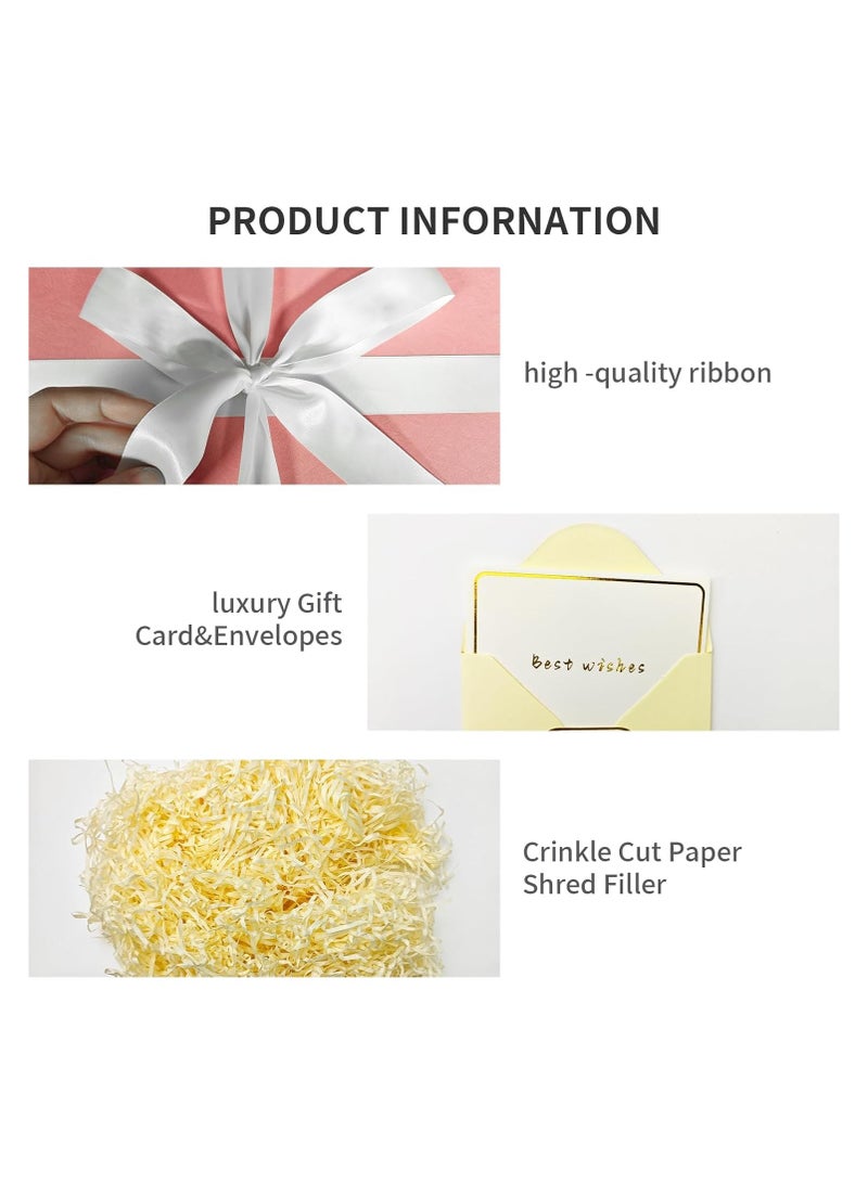 دان كولين مربع الوردي 12x12x10 بوصة ، مربع الوردي للهدايا ، مربع عيد ميلاد ، مربع الهدايا ، للتعبئة ، عيد الحب ، عيد الأم ، يوم الذكرى. - Image 5