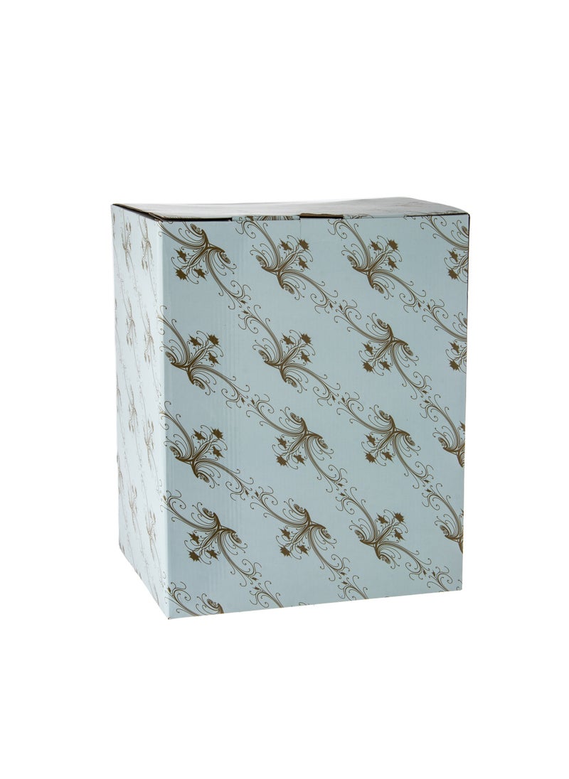 Dania Gold metal wastebasket and tissue box set  - Image 5
