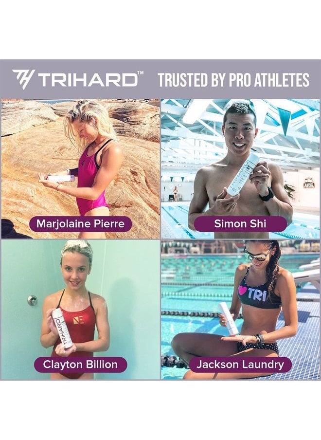 TRIHARD - Pre & Post Swim Conditioner | Swimmers Conditioner | Pre Swim Hair Protection | Chlorine Removal Solution (Pack of 1) - Image 1