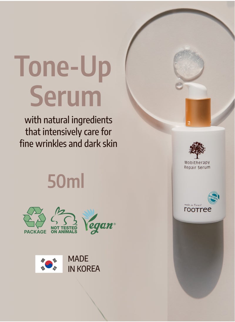 rootree - Mobitherapy Repair Serum - Korean Skin Care, Anti Wrinkle & Anti Aging Treatment, Skin Brightening Facial Care with Natural Ingredients - Image 1