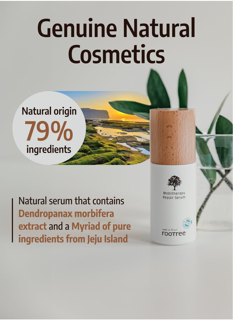rootree - Mobitherapy Repair Serum - Korean Skin Care, Anti Wrinkle & Anti Aging Treatment, Skin Brightening Facial Care with Natural Ingredients - Image 1