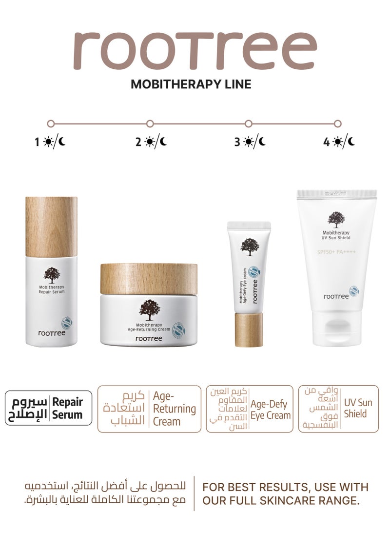 rootree - Mobitherapy Repair Serum - Korean Skin Care, Anti Wrinkle & Anti Aging Treatment, Skin Brightening Facial Care with Natural Ingredients - Image 1