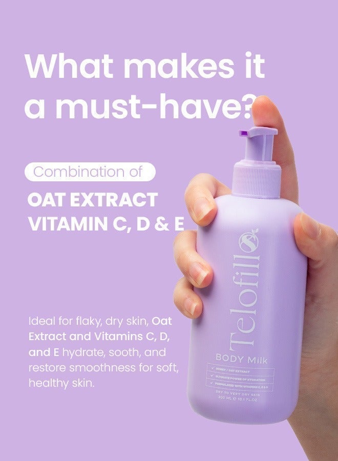 تيلوفيل Telofill Body Milk Oriental Roses Vanilla - Image 3