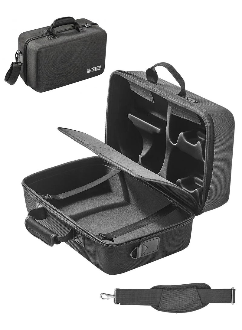 epicarma PS5 Carrying Case Travel Bag for PlayStation 5 Console – Shockproof EVA Storage Case with Padded Dividers, Soft Interior Lining & Carry Handle, Portable PS5 Console Storage Bag - Image 1