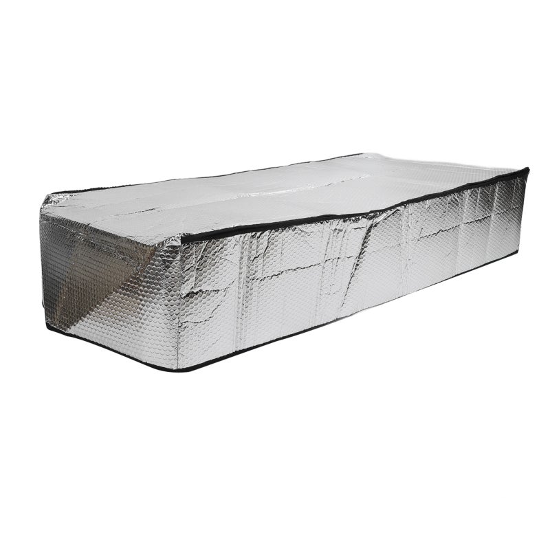 Attic Stair Insulation Cover 25"X54"X11" Energy Saving - Aluminum Attic Door Insulation for Home Attic Access - Image 2