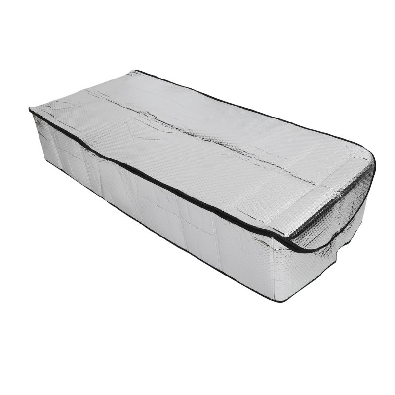 Attic Stair Insulation Cover 25"X54"X11" Energy Saving - Aluminum Attic Door Insulation for Home Attic Access - Image 3