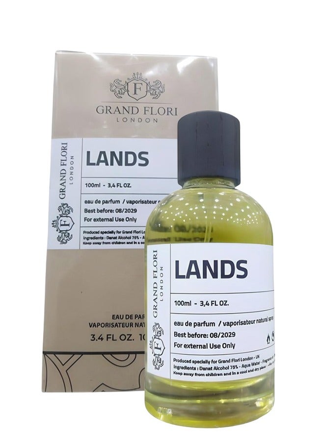 Grand 3 Pieces Lands Perfume 100ml EDP - Image 2