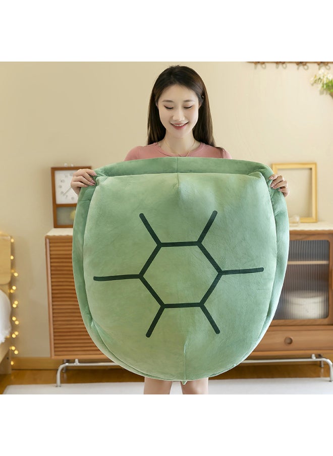 Generic - Turtle Shell Doll Can Wear Pillow Artifact To Sleep Turtle Honey Doll Clothes All Red Chan Plush Toy Big Turtle Shell-Color:Green Turtle Shell-Height:160cm (5kg Adult Size) - Image 1