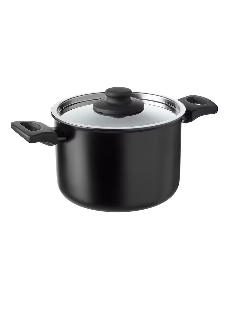 Pot with lid, black3 l - Image 1