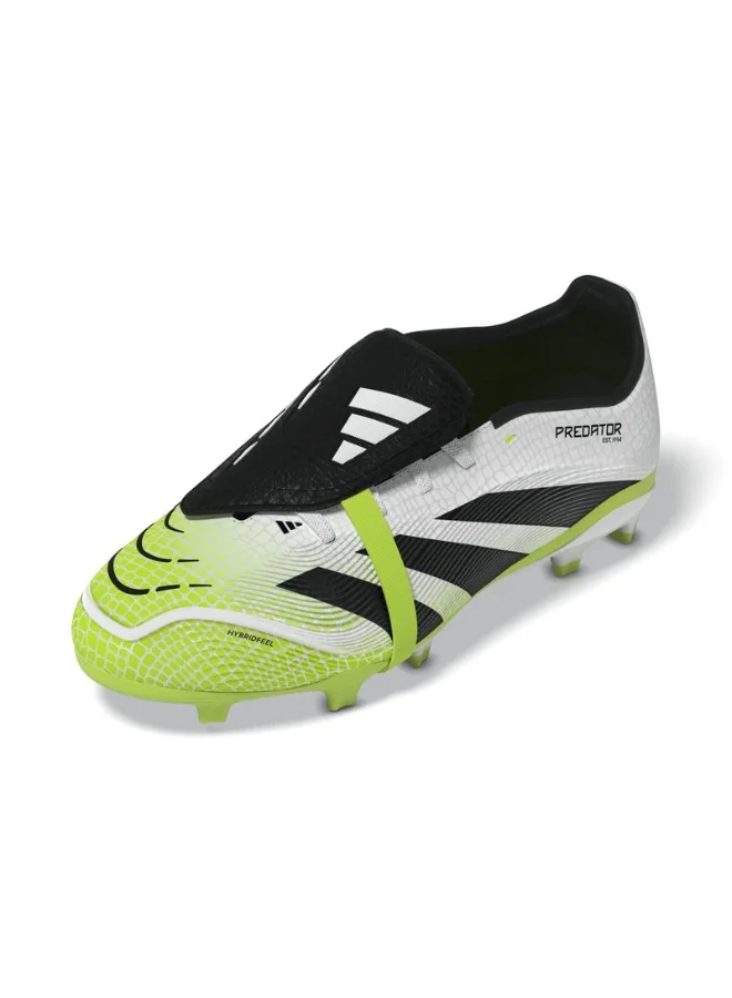 adidas Adidas Predator League Ft Fg/Mg J U White Football/Soccer Shoes For Kids