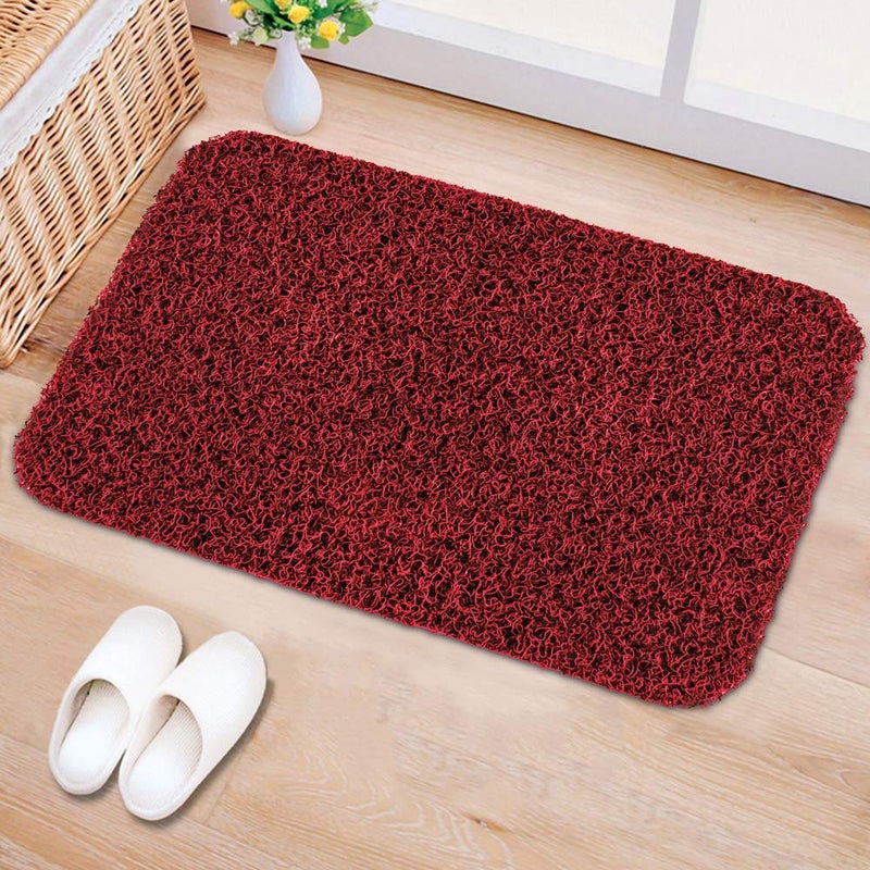 Freelance Cushion Main Door Mats for Entrance, 46x76 cm Red-Black - Soft PVC Mesh Indoor & Outdoor Foot Mat - Slip-Resistant Doormats for Main Door Entrance - Front Doormat for Home/Office - Image 5