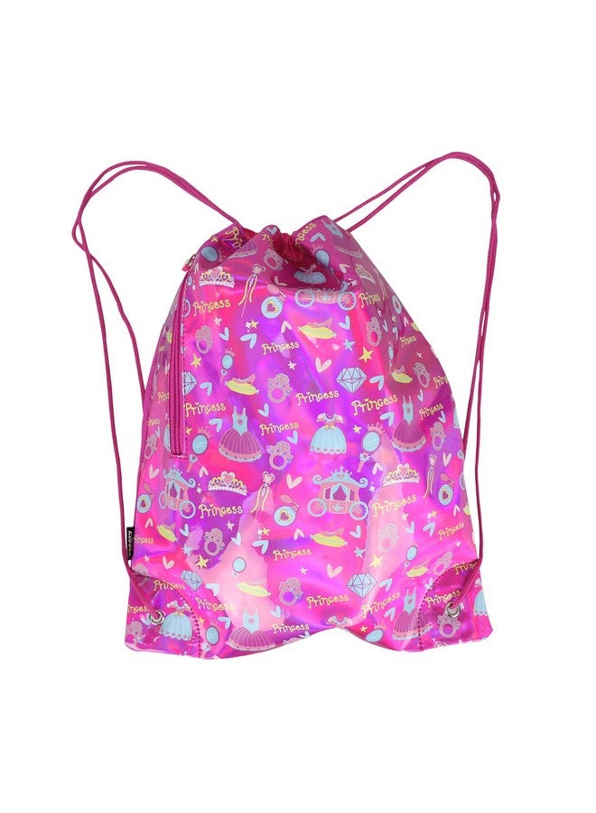 Smily Kiddos Drawstring Bag-Paradise (Pink) Boost Bag for Kids - Stylish Backpack for Boys and Girls - Best Return Gift - Image 3