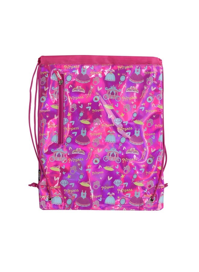 Smily Kiddos Drawstring Bag-Paradise (Pink) Boost Bag for Kids - Stylish Backpack for Boys and Girls - Best Return Gift - Image 1