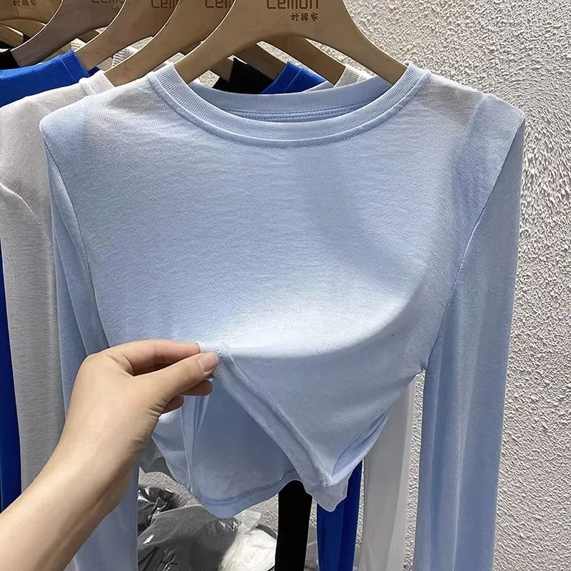2024 Summer White Ice Silk Sunproof Cardigan Womens Casual Short Tee Green  - Image 2