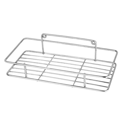 Roshani Stylish Multipurpose Stainless Steel Bathroom Rack Shelf Shelves Holder Stand And Wall Mounted Accessories Stainless Steel Wall Shelf Stainless Steel Wall Shelf - Image 1
