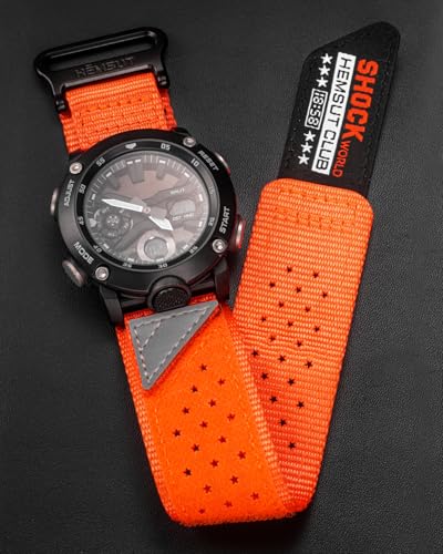 DAVILANE 24mm Watch Band Strap for Casio GA2000 PRG600650 PRW6600 Super Rugged Nylon Sports Strap - Image 3