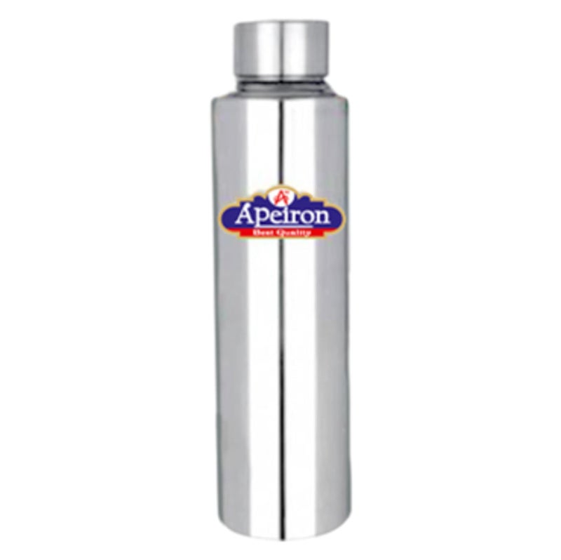 Apeiron Stainless Steel Fridge Bottle | 1000ml | Silver | Leak Proof (Pack of 1) - Image 1