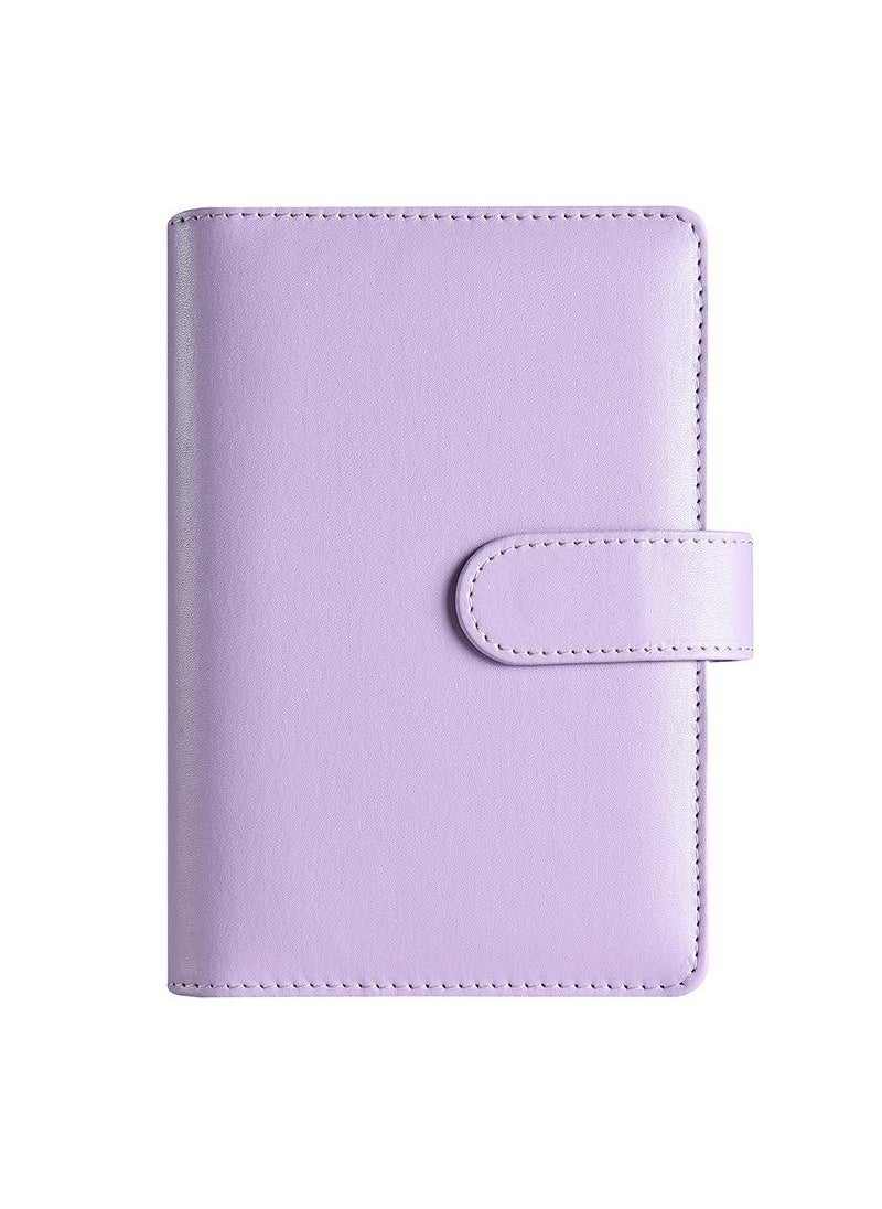 Y&D - A6 Loose Leaf Notebook Luxury Style Set Macaron Pu Leather Loose Leaf Notebook Cash Budget Ledger - Image 1