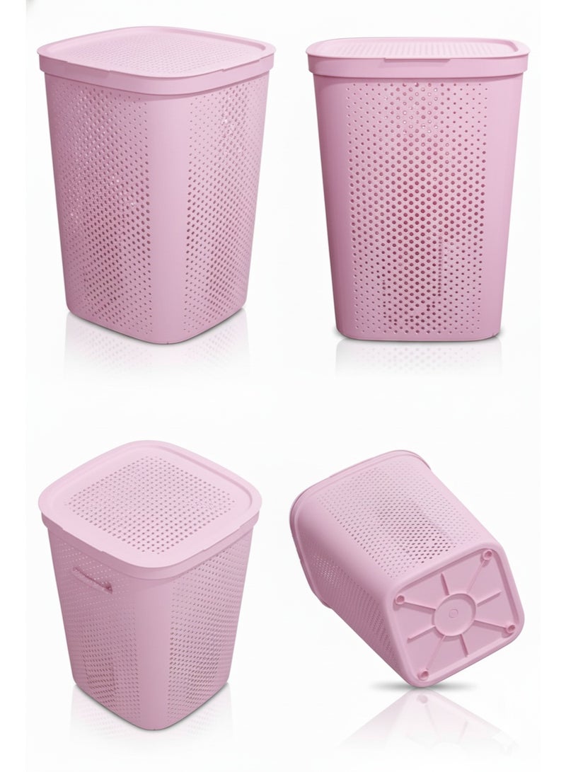 El watania nova basket with cover pink - Image 2