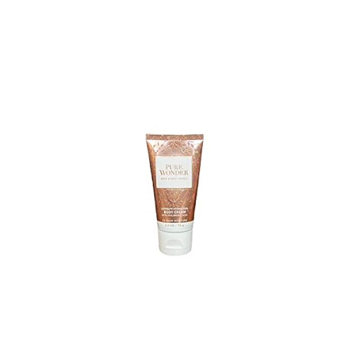 Bath and Body Works Pure Wonder Travel Size Ultra Shea Body Cream 2.5 Oz (Pure Wonder)