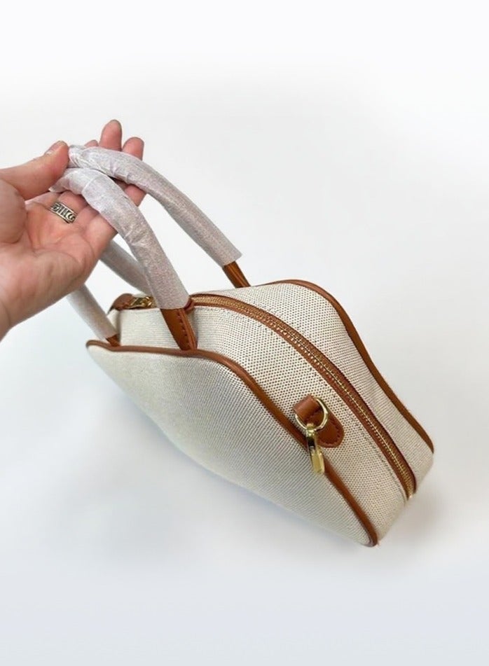 Miu Miu Miu Miu Beau cow leather medium handbag shoulder bag White - Image 3