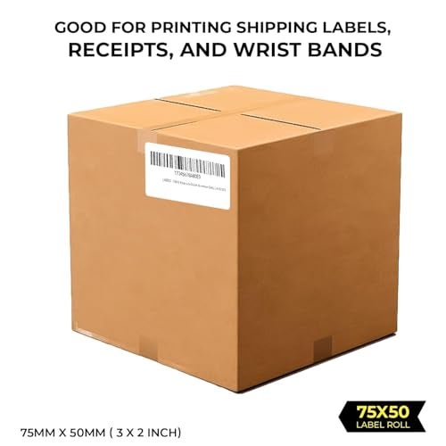 Shreyans Direct Thermal Labels (Pack of 18, 75mm x 50mm) - Image 4