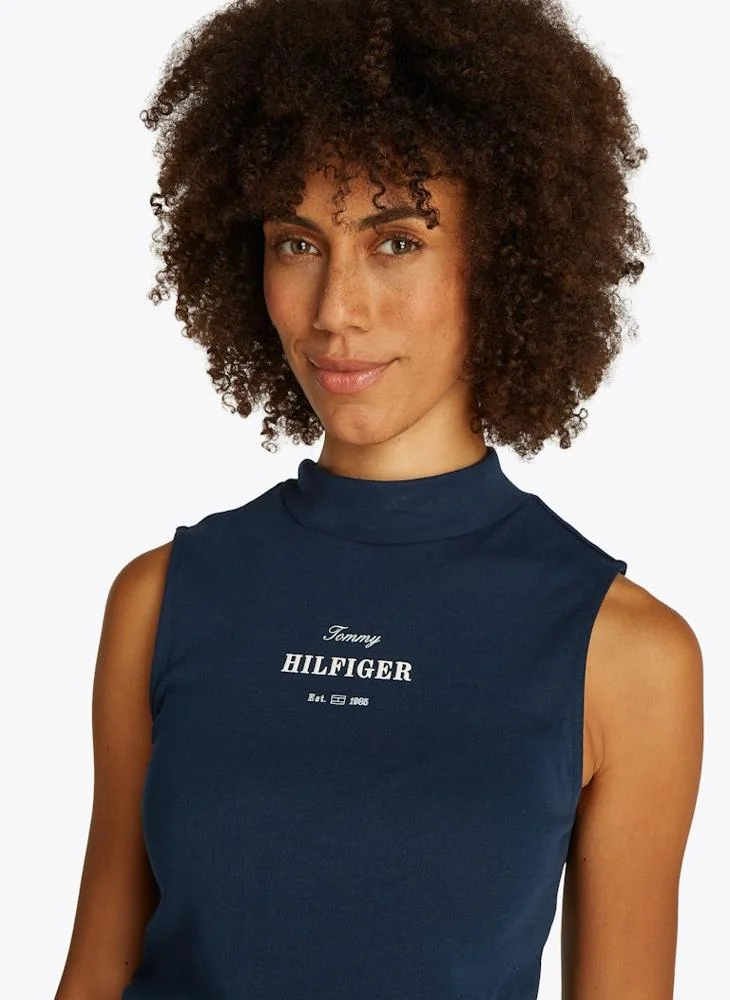 TOMMY HILFIGER High Neck T-Shirt
