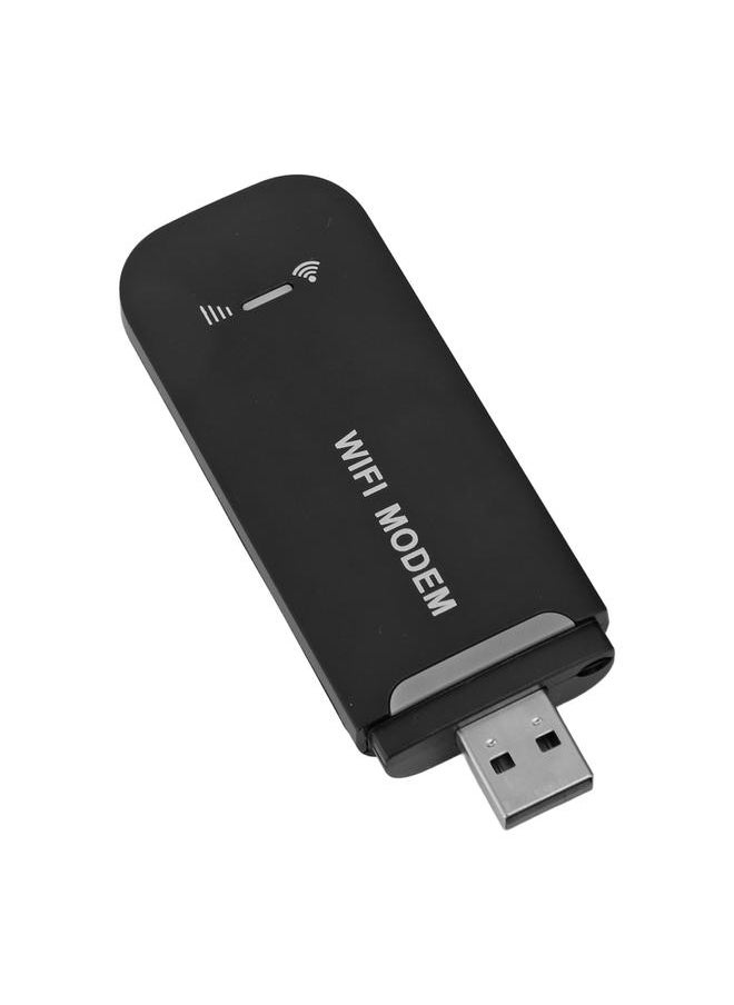 Thoraya USB portable wifi mobile WiFi hotspot portable 4G WiFi router plug in standard SIM card support B1/3/5 black  - Image 3