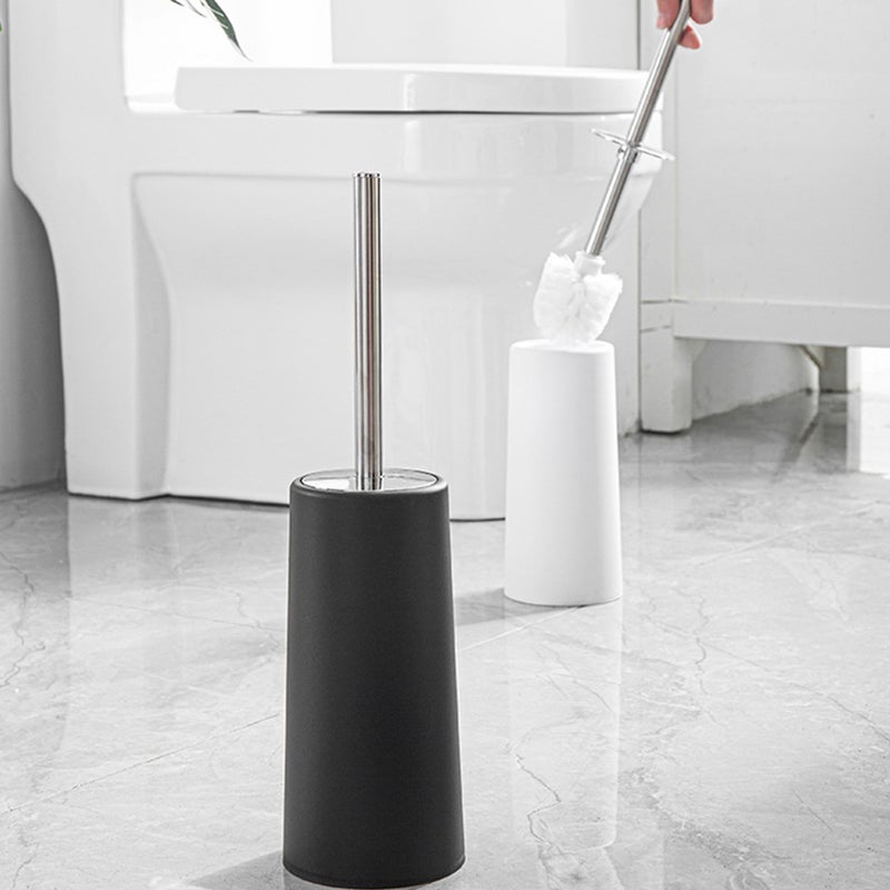🚽 فرشاة تنظيف المرحاض مع حامل مقاومة للبكتيريا والروائح - Image 4