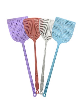 Fly Swatters Heavy Duty, Assorted Colors made of Strong Flexible Plastic, Manual Fly Swatter with Long Handle, Insects, Bugs and Fly Killer (Random Selection of Colors) - pzsku/Z3F62225D8EDDD64AD6FAZ/45/1747631689/49dae450-a0b6-4945-be86-233ebccd6894