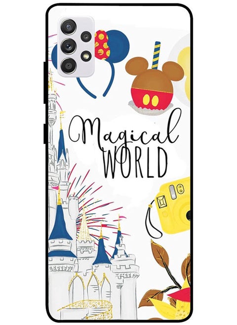 Protective Case Cover For Samsung Galaxy A52s Smart Series Printed Protective Case Cover for Samsung A52s Magical World