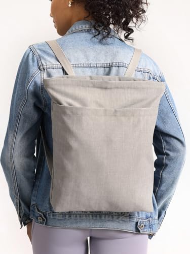 FASTFAIRY Tote Bag Backpack 2 in 1 ，Waterproof, holds 14" laptop - Image 3