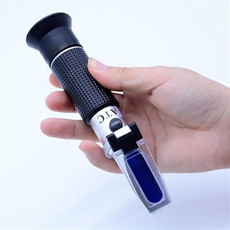 Refractometer, Automotive Antifreeze Coolant Refractometer for Antifreeze Systems,Exhaust Fluid,Battery Acid and Windshield Washer Fluid for Fruit, Homebrewing - Image 3