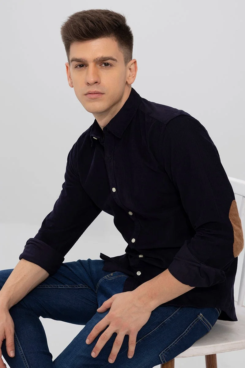 SNITCH Authentic Navy Corduroy Shirt