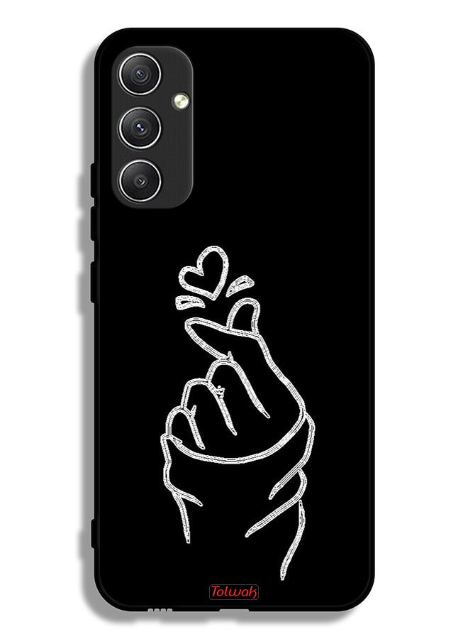 Tolwak Samsung Galaxy A34 5G Protective Case Cover Snap Love - Image 1