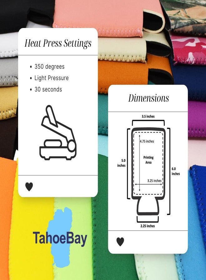 جي7 باور حافظات علب المشروبات النحيفة من تاهو باي - أكمام بيرة فارغة من النيوبرين (لون أخضر غابي) - Image 3