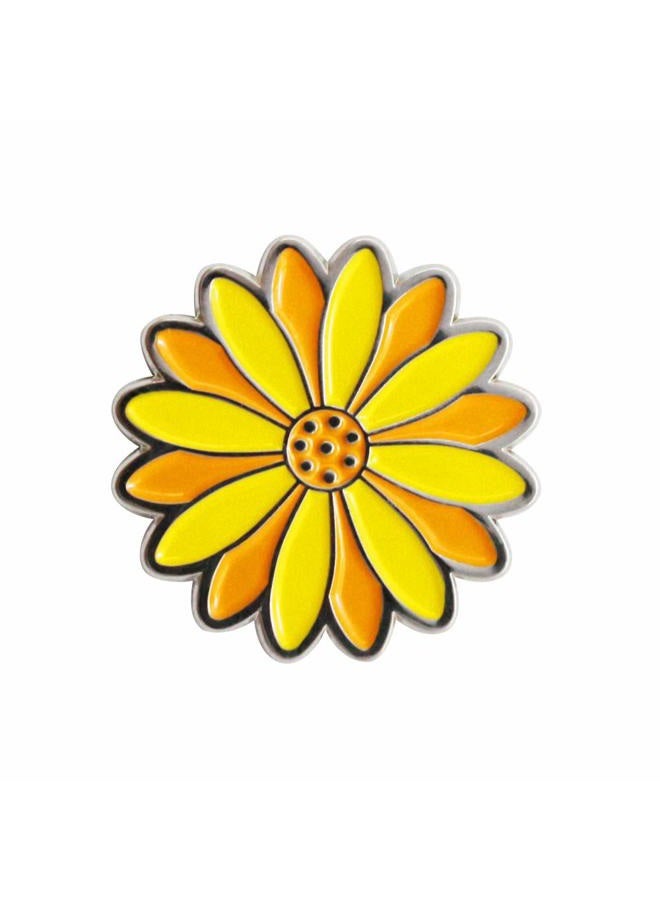 PINMEI Flower Golf Ball Marker with Golf Hat Clip for Your Friend - Image 4