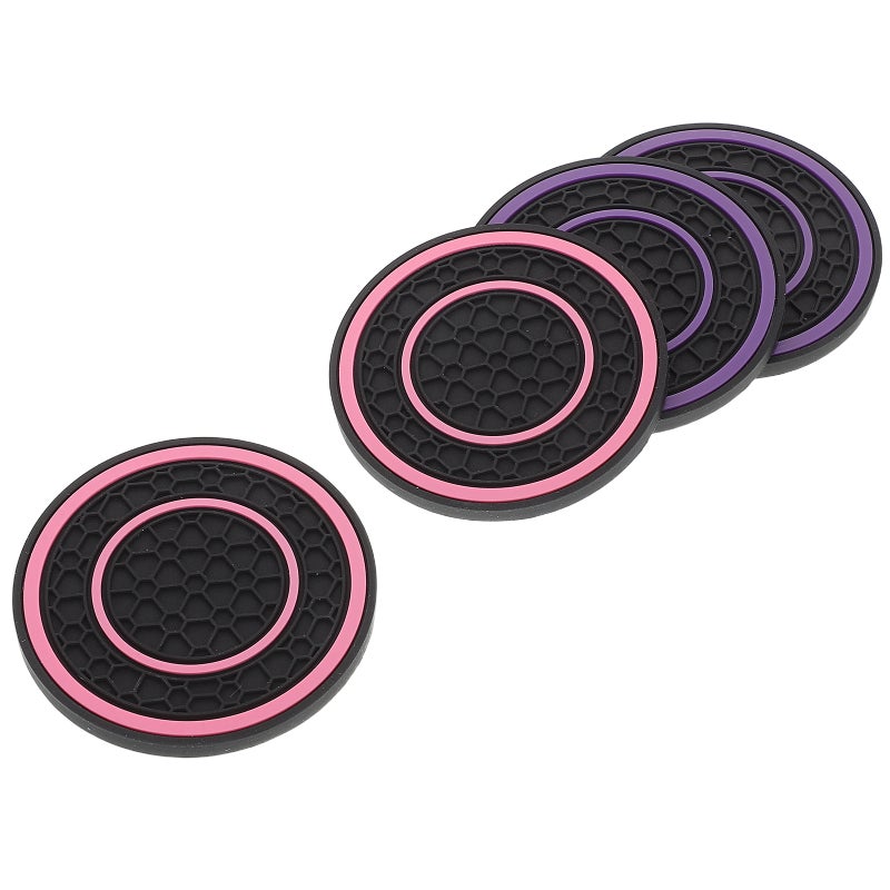🚗 حصائر أرضية للسيارة مقاومة للانزلاق بدرزات أكواب تصميم متين من PVC - Image 4