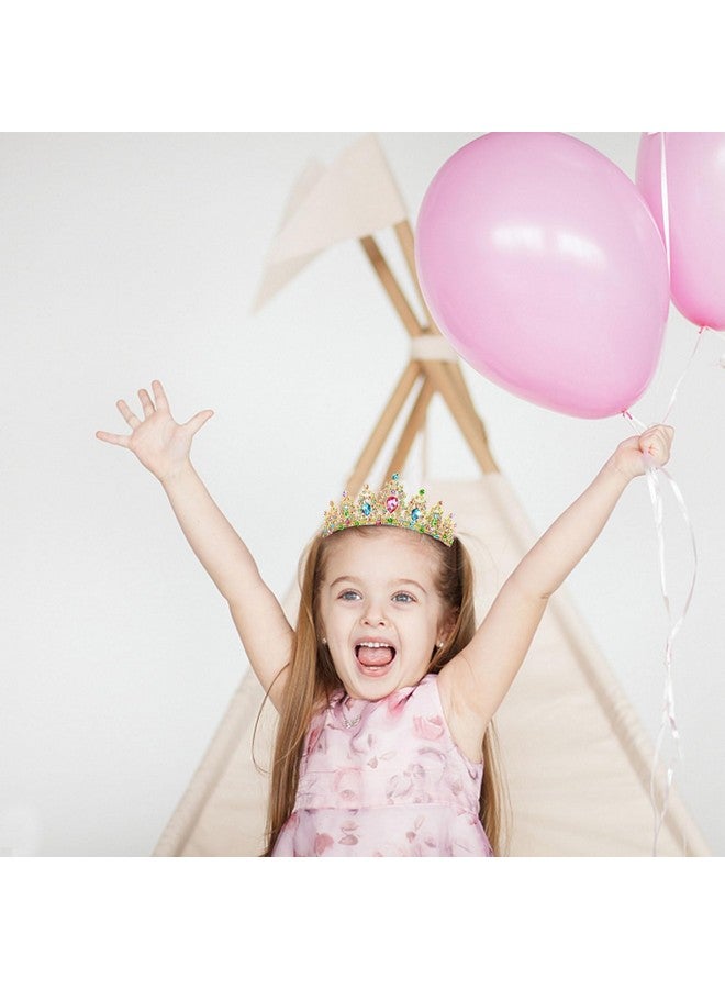 ACO-UINT Birthday Crown For Women Colorful Birthday Headband Birthday Sash Birthday Tiara Birthday Girl Crown Birthday Queen Tiara Birthday Decorations Gifts - Image 3