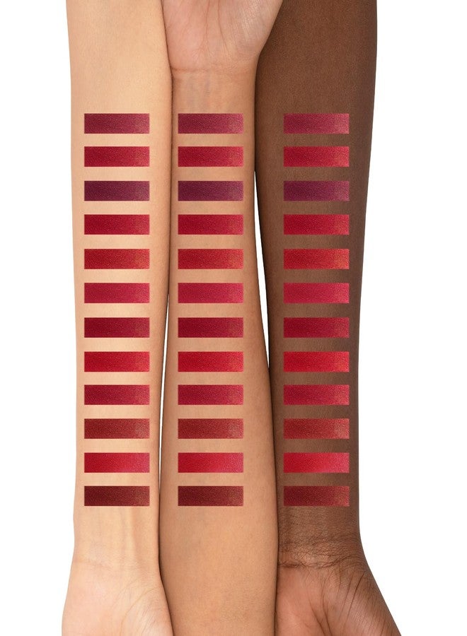 باك باليت أحمر شفاه ريترو من باك، ١٢ لونًا | لون غني وكثيف | تركيبة كريمية سهلة الدمج | لمسة نهائية شبه مطفية - Image 4