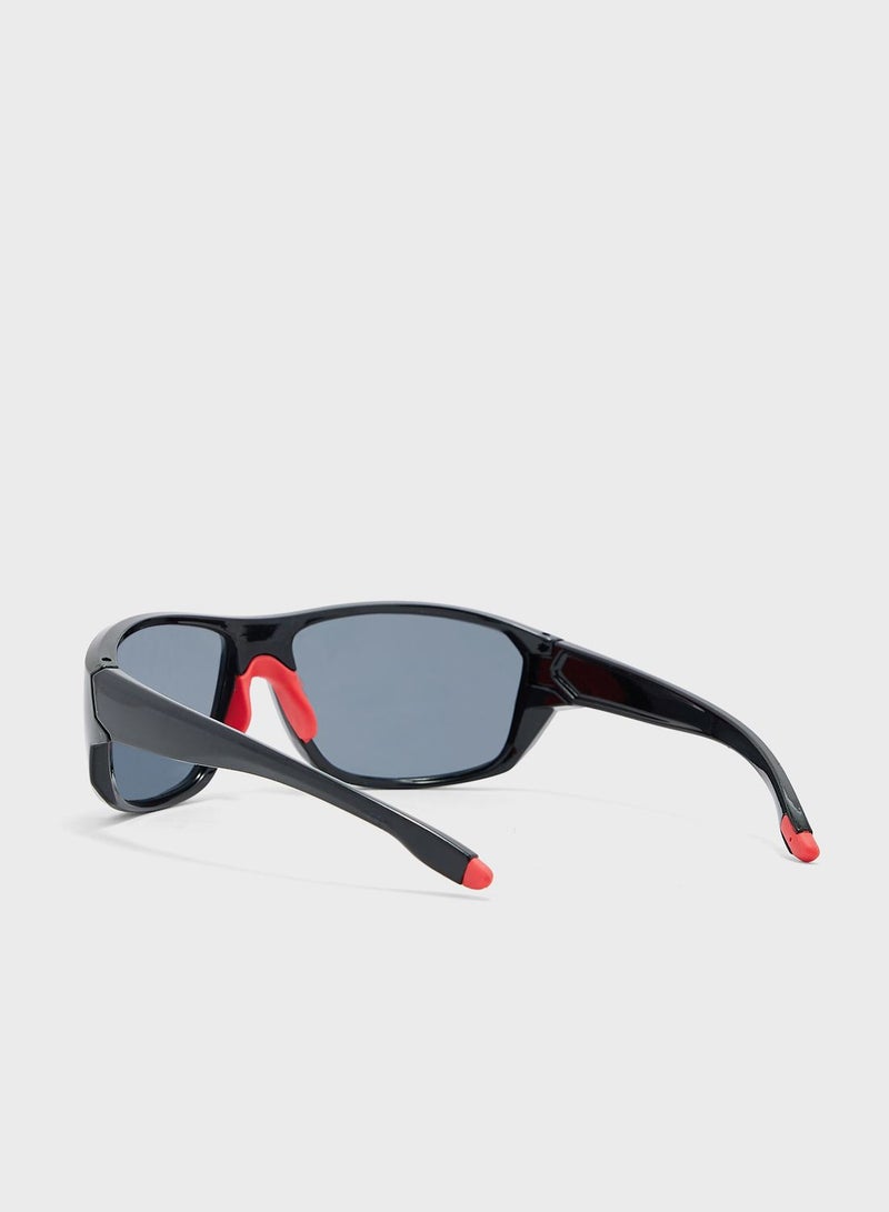 Casual Rectangular Sunglasses