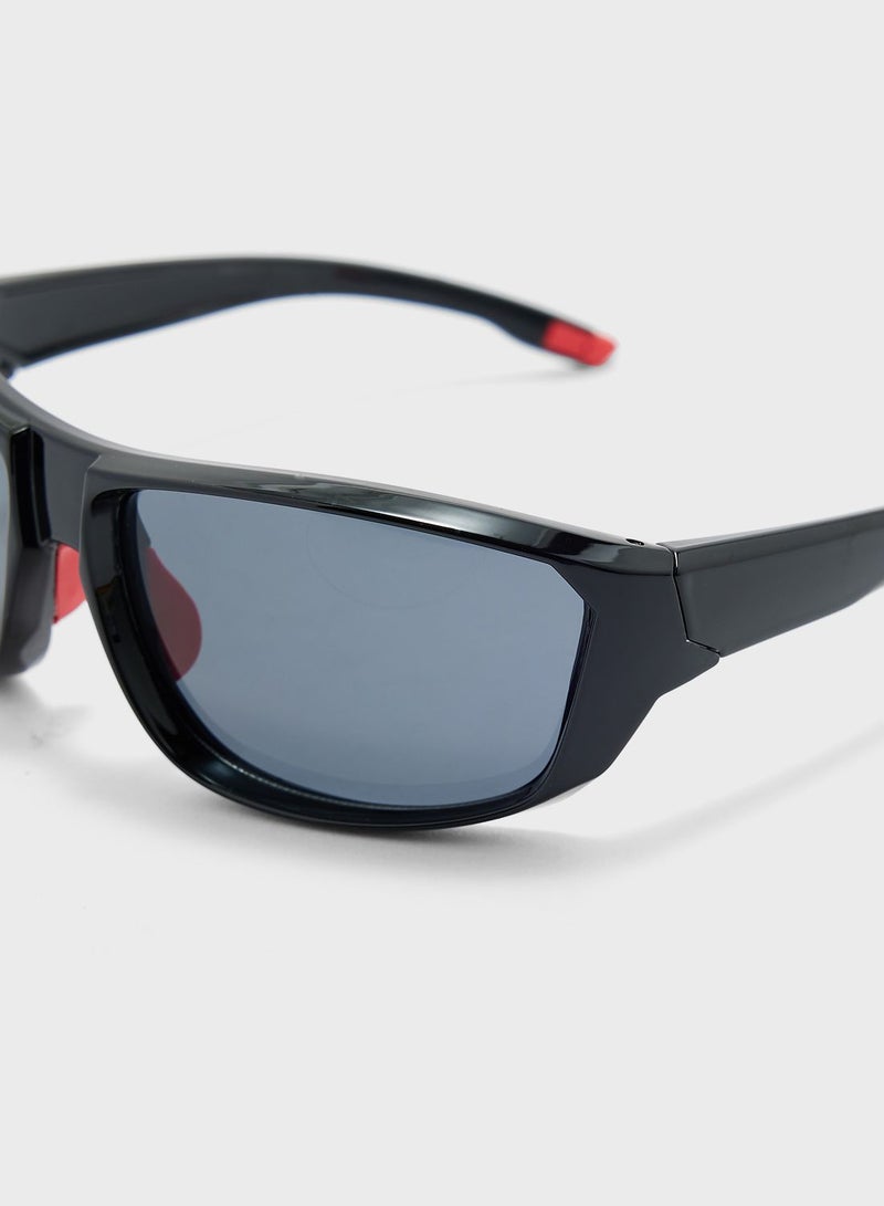 Casual Rectangular Sunglasses