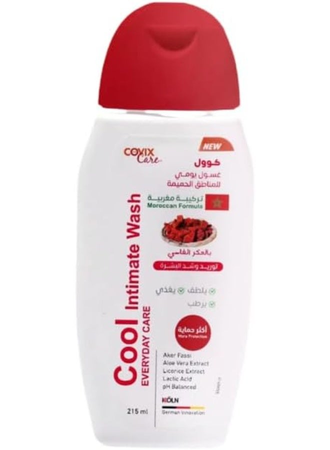 كوفيكس غسول المناطق الحساسة كير كول للعناية اليومية بخلاصة أكير فاسي – 215 مل - Image 1
