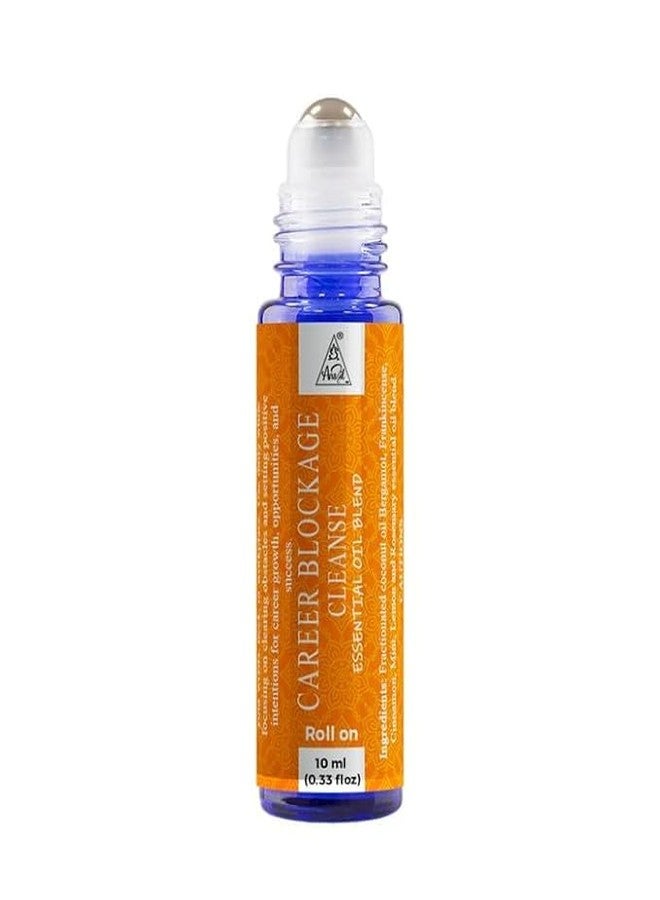 Anshil Career Blockage Essential Oil Blend Roll-On | Remove barriers and achieve success | Energized with Reiki | Unisex Roll-On | Aromatherapy Roll-On (10ml) - Image 2