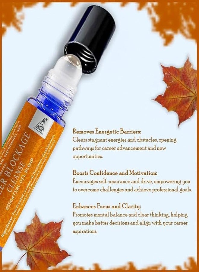 Anshil Career Blockage Essential Oil Blend Roll-On | Remove barriers and achieve success | Energized with Reiki | Unisex Roll-On | Aromatherapy Roll-On (10ml) - Image 4