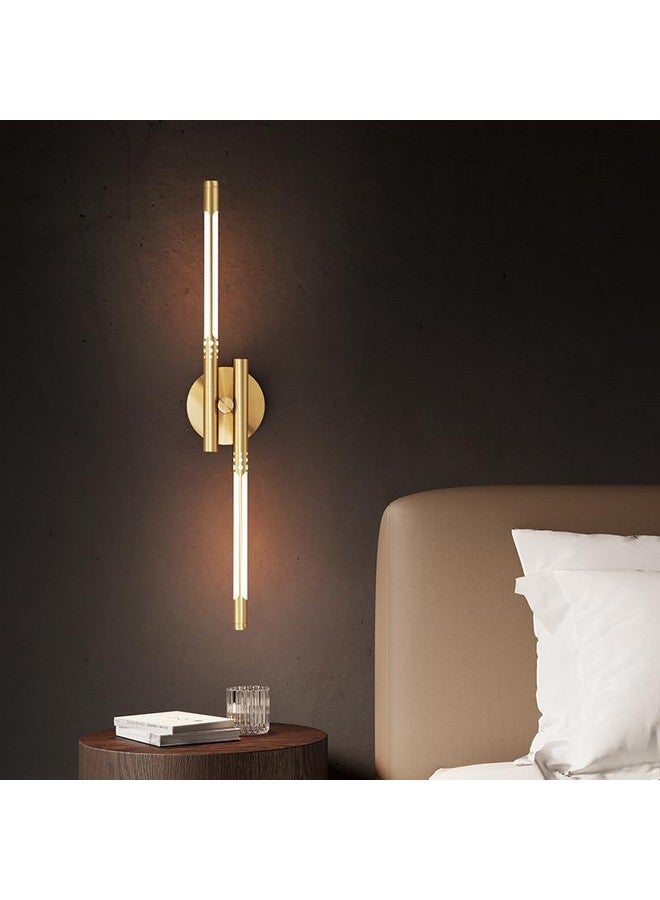CITRA 450 MM LED Gold Electroplated Long Wall Light - Warm White - Image 1