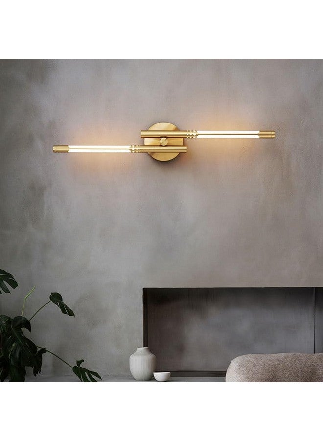 CITRA 450 MM LED Gold Electroplated Long Wall Light - Warm White - Image 3
