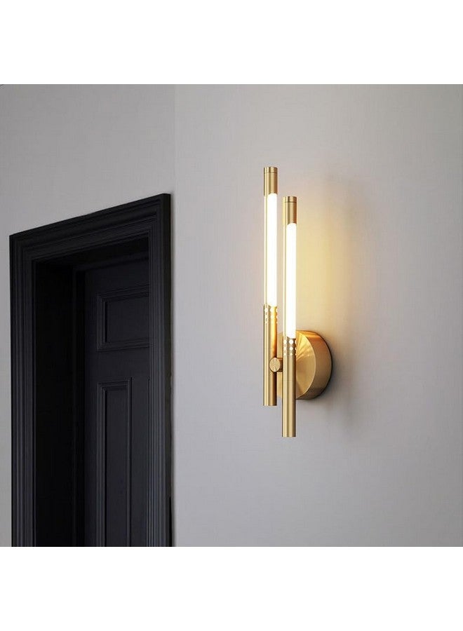 CITRA 450 MM LED Gold Electroplated Long Wall Light - Warm White - Image 2