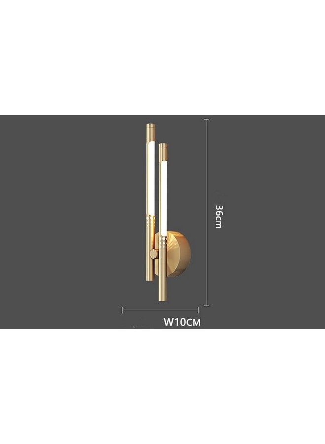 CITRA 450 MM LED Gold Electroplated Long Wall Light - Warm White - Image 5