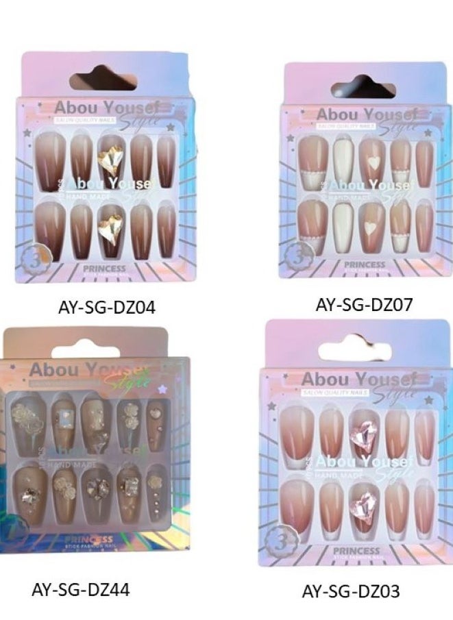 ابو يوسف ستايل أبو يوسف ستايل برنسيس AY-SG-DZ12 أظافر صناعية  - Image 2